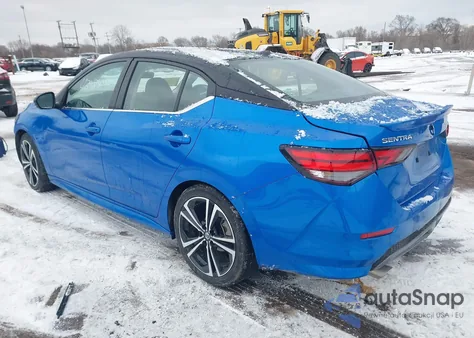 2023 Nissan Sentra Sr Xtronic Cvt z USA, uszkodzony, nr VIN 3N1AB8DV8PY306997